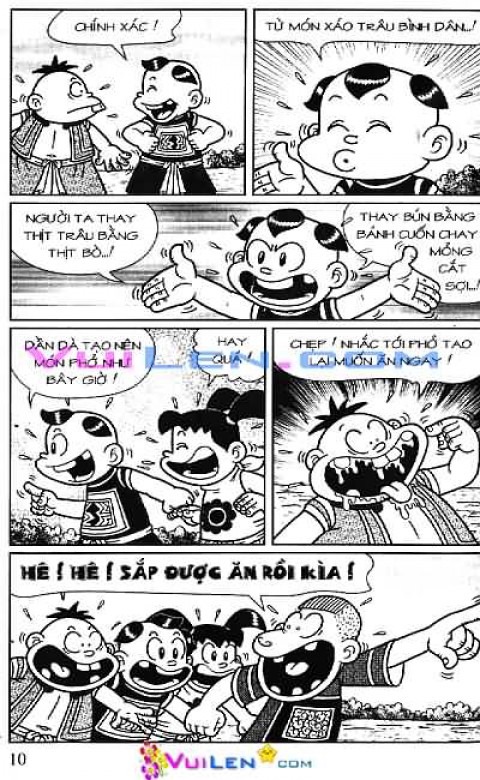 Đọc Truyện Thần Đồng Đất Việt Tập 136: Vở Rối Trên Không