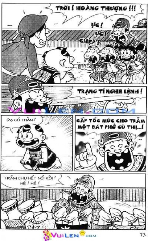 Đọc Truyện Thần Đồng Đất Việt Tập 136: Vở Rối Trên Không