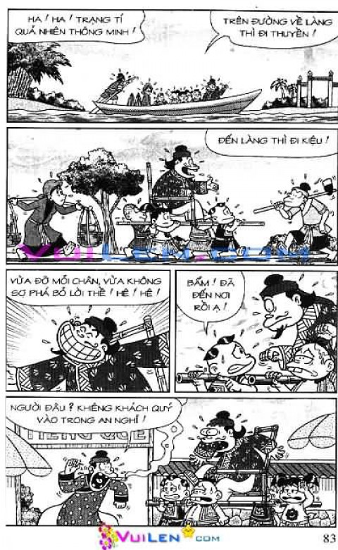 Đọc Truyện Thần Đồng Đất Việt Tập 136: Vở Rối Trên Không