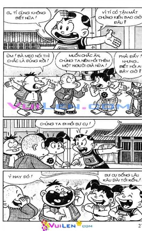 Đọc Truyện Thần Đồng Đất Việt Tập 137: Vở Rối Trên Không