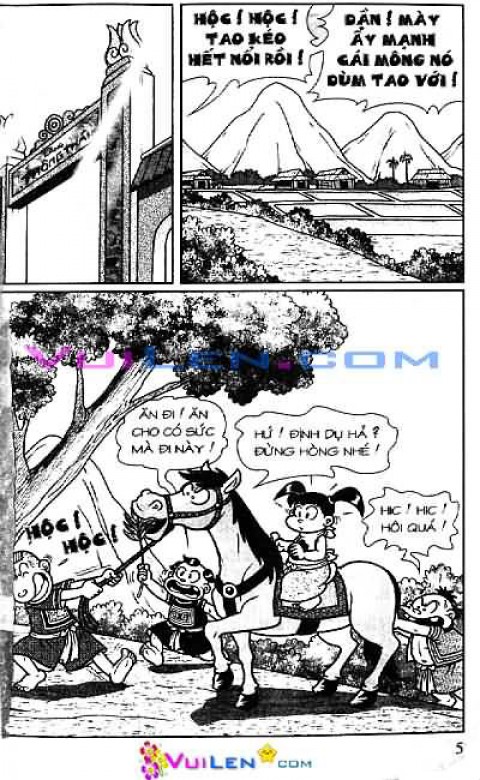 Đọc Truyện Thần Đồng Đất Việt Tập 139: Vở Rối Trên Không