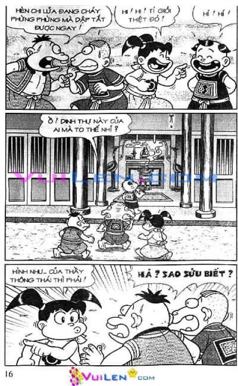 Đọc Truyện Thần Đồng Đất Việt Tập 139: Vở Rối Trên Không