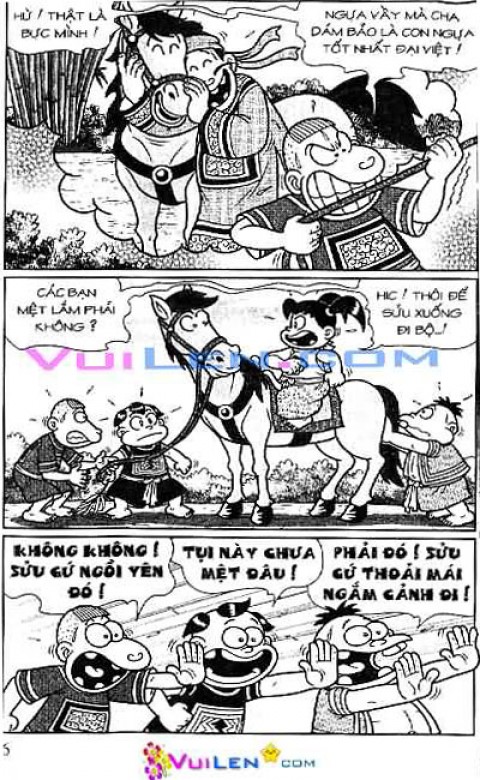 Đọc Truyện Thần Đồng Đất Việt Tập 139: Vở Rối Trên Không