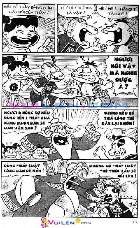 Đọc Truyện Thần Đồng Đất Việt Tập 139: Vở Rối Trên Không