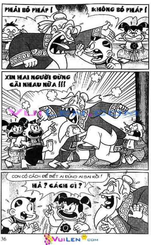 Đọc Truyện Thần Đồng Đất Việt Tập 139: Vở Rối Trên Không