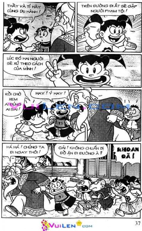 Đọc Truyện Thần Đồng Đất Việt Tập 139: Vở Rối Trên Không