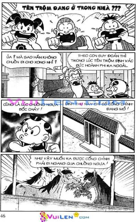 Đọc Truyện Thần Đồng Đất Việt Tập 139: Vở Rối Trên Không