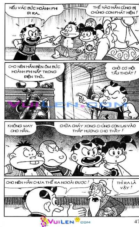 Đọc Truyện Thần Đồng Đất Việt Tập 139: Vở Rối Trên Không