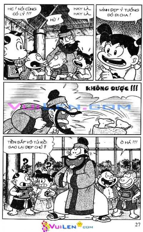 Đọc Truyện Thần Đồng Đất Việt Tập 140: Vở Rối Trên Không