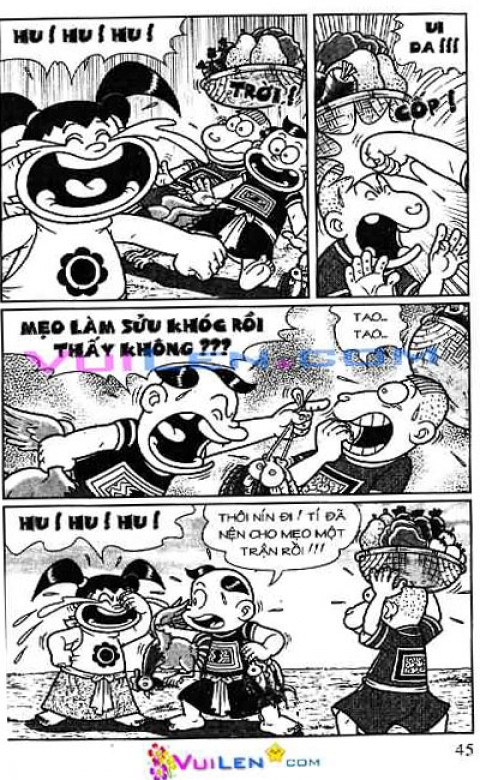 Đọc Truyện Thần Đồng Đất Việt Tập 141: Vở Rối Trên Không