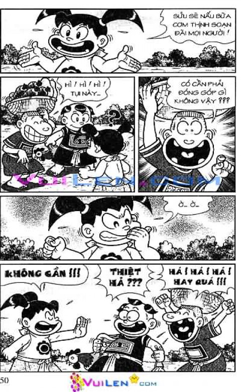 Đọc Truyện Thần Đồng Đất Việt Tập 141: Vở Rối Trên Không