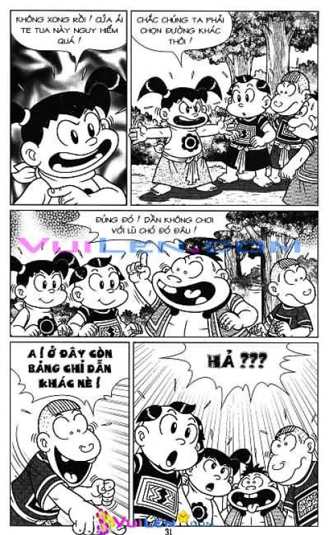 Đọc Truyện Thần Đồng Đất Việt Tập 142: Vở Rối Trên Không