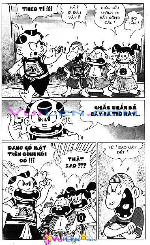 Đọc Truyện Thần Đồng Đất Việt Tập 142: Vở Rối Trên Không