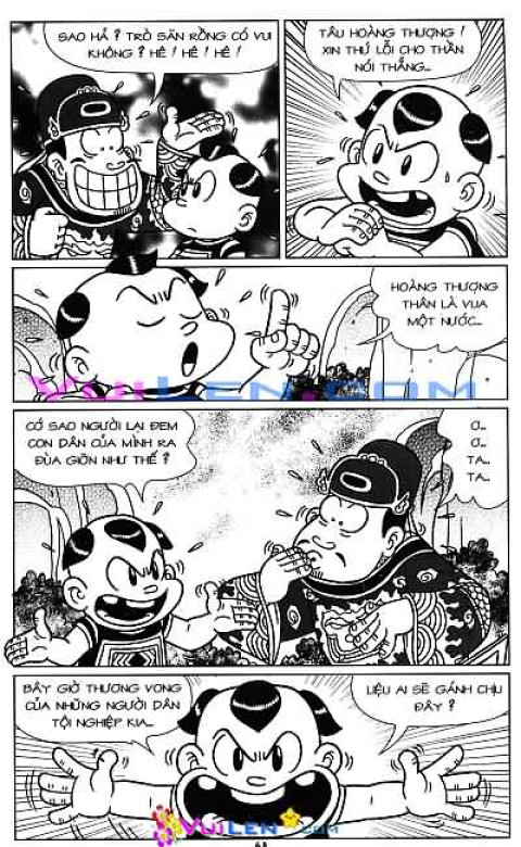 Đọc Truyện Thần Đồng Đất Việt Tập 142: Vở Rối Trên Không