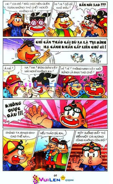 Đọc Truyện Thần Đồng Đất Việt Tập 142: Vở Rối Trên Không