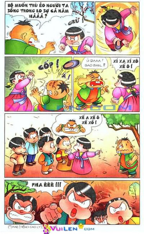 Đọc Truyện Thần Đồng Đất Việt Tập 142: Vở Rối Trên Không
