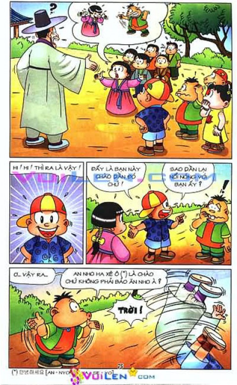 Đọc Truyện Thần Đồng Đất Việt Tập 142: Vở Rối Trên Không