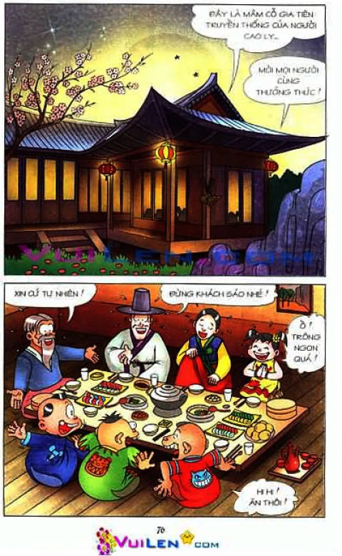 Đọc Truyện Thần Đồng Đất Việt Tập 142: Vở Rối Trên Không