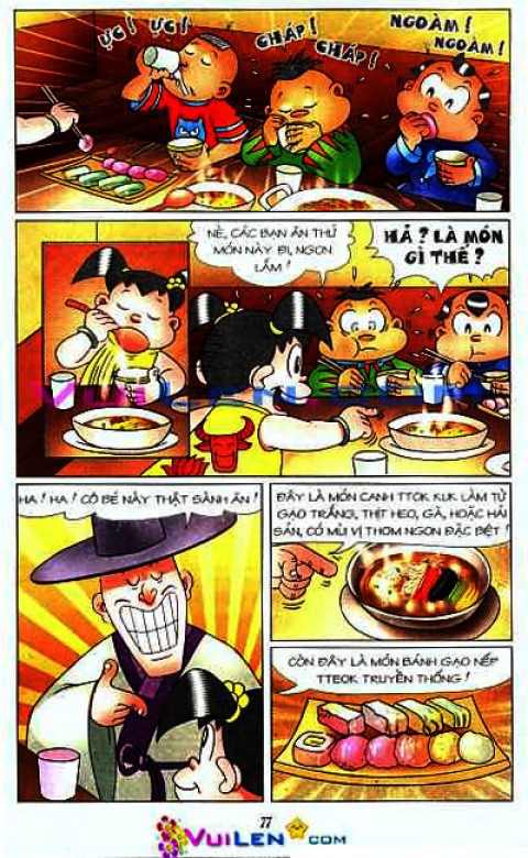 Đọc Truyện Thần Đồng Đất Việt Tập 142: Vở Rối Trên Không