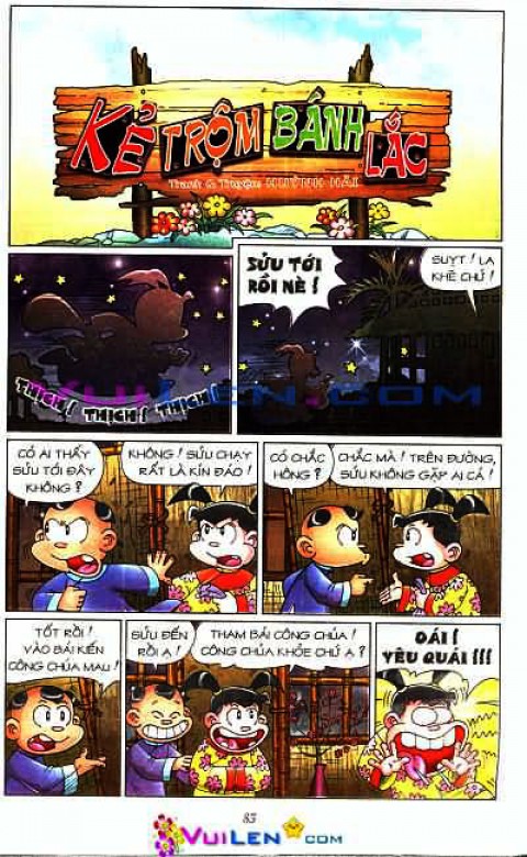 Đọc Truyện Thần Đồng Đất Việt Tập 142: Vở Rối Trên Không