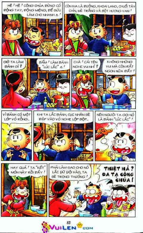 Đọc Truyện Thần Đồng Đất Việt Tập 142: Vở Rối Trên Không