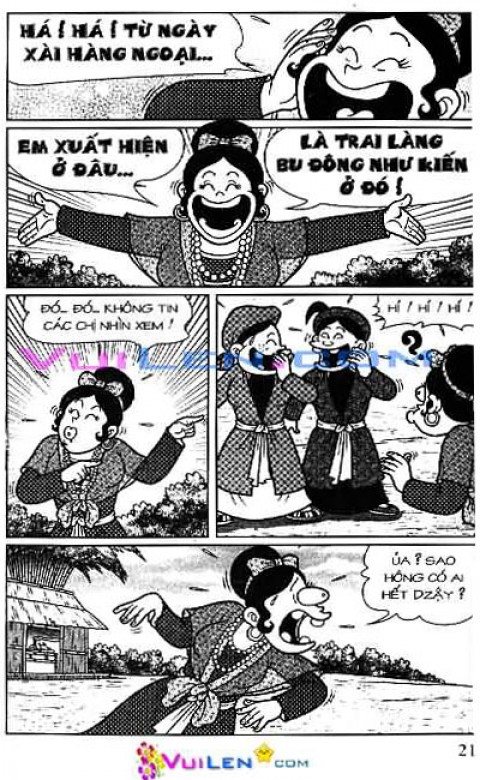 Đọc Truyện Thần Đồng Đất Việt Tập 143: Vở Rối Trên Không