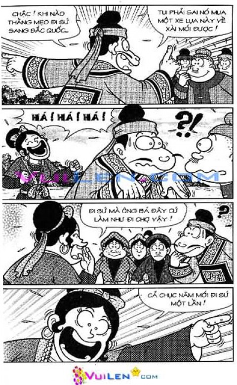 Đọc Truyện Thần Đồng Đất Việt Tập 143: Vở Rối Trên Không