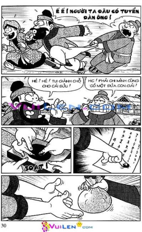 Đọc Truyện Thần Đồng Đất Việt Tập 143: Vở Rối Trên Không