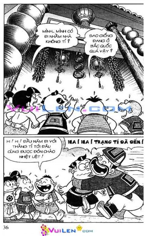 Đọc Truyện Thần Đồng Đất Việt Tập 143: Vở Rối Trên Không