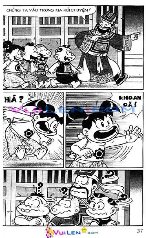 Đọc Truyện Thần Đồng Đất Việt Tập 143: Vở Rối Trên Không