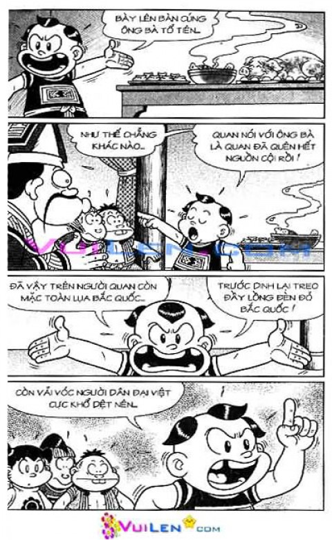 Đọc Truyện Thần Đồng Đất Việt Tập 143: Vở Rối Trên Không