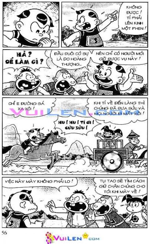 Đọc Truyện Thần Đồng Đất Việt Tập 143: Vở Rối Trên Không