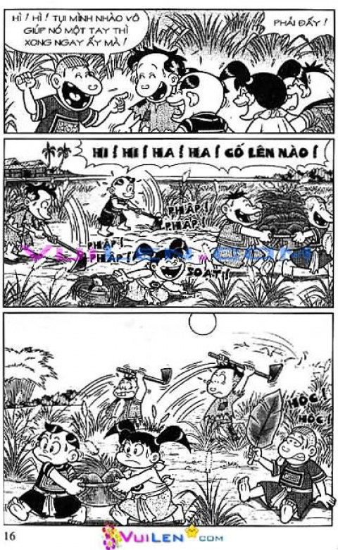 Đọc Truyện Thần Đồng Đất Việt Tập 144: Vở Rối Trên Không