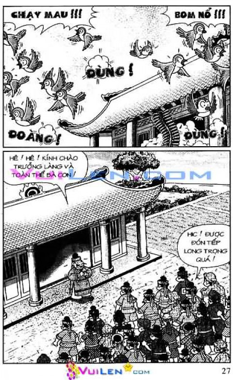 Đọc Truyện Thần Đồng Đất Việt Tập 144: Vở Rối Trên Không