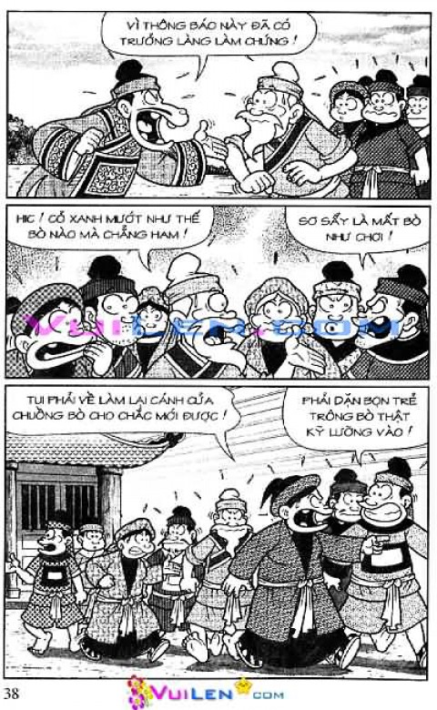 Đọc Truyện Thần Đồng Đất Việt Tập 144: Vở Rối Trên Không