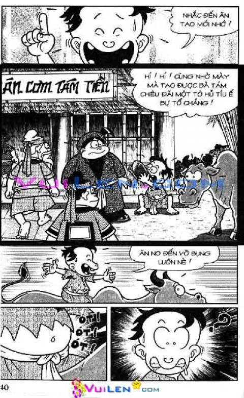 Đọc Truyện Thần Đồng Đất Việt Tập 144: Vở Rối Trên Không