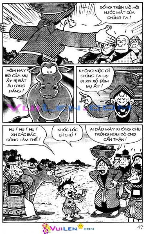 Đọc Truyện Thần Đồng Đất Việt Tập 144: Vở Rối Trên Không