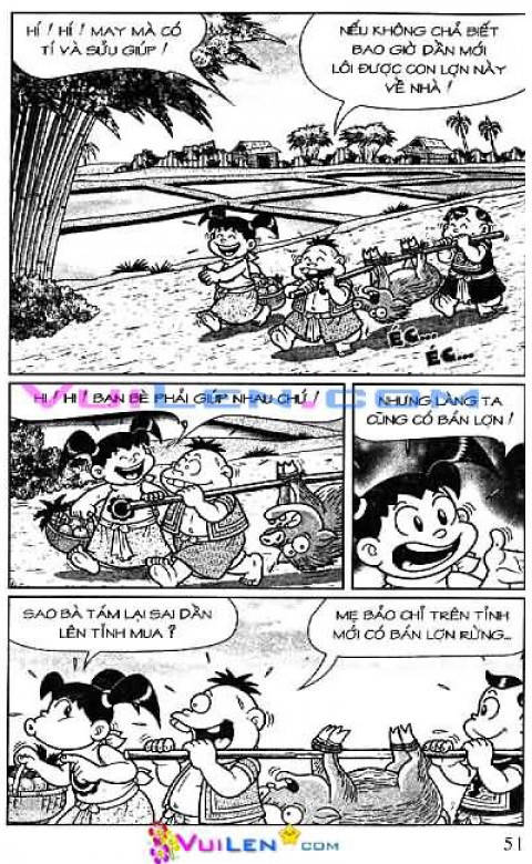 Đọc Truyện Thần Đồng Đất Việt Tập 144: Vở Rối Trên Không