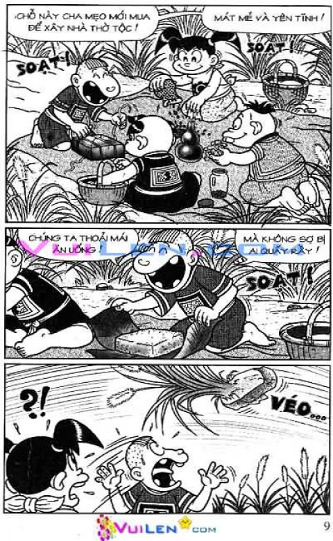 Đọc Truyện Thần Đồng Đất Việt Tập 144: Vở Rối Trên Không