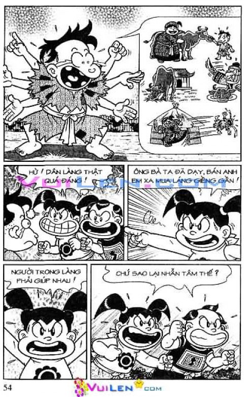 Đọc Truyện Thần Đồng Đất Việt Tập 144: Vở Rối Trên Không