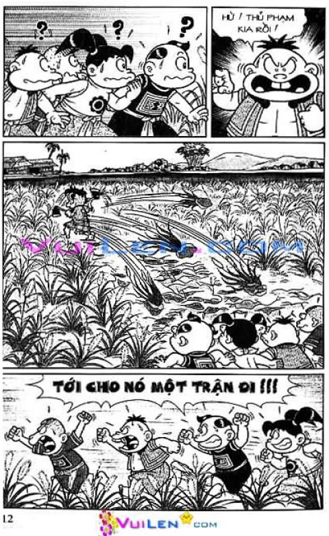 Đọc Truyện Thần Đồng Đất Việt Tập 144: Vở Rối Trên Không