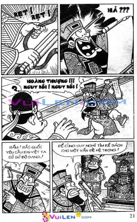 Đọc Truyện Thần Đồng Đất Việt Tập 147: Vở Rối Trên Không