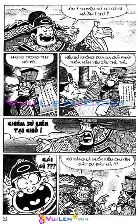 Đọc Truyện Thần Đồng Đất Việt Tập 147: Vở Rối Trên Không