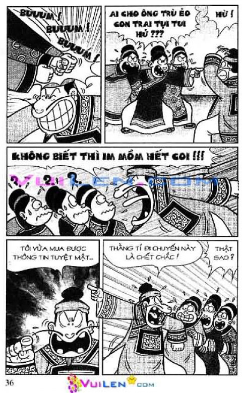 Đọc Truyện Thần Đồng Đất Việt Tập 147: Vở Rối Trên Không