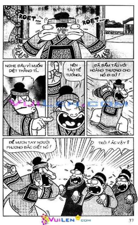 Đọc Truyện Thần Đồng Đất Việt Tập 147: Vở Rối Trên Không