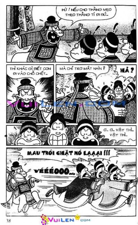 Đọc Truyện Thần Đồng Đất Việt Tập 147: Vở Rối Trên Không