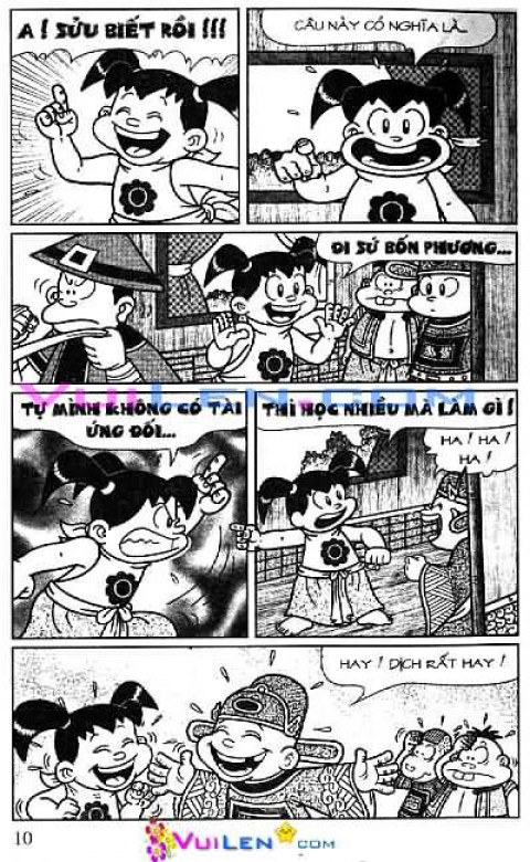 Đọc Truyện Thần Đồng Đất Việt Tập 148: Vở Rối Trên Không