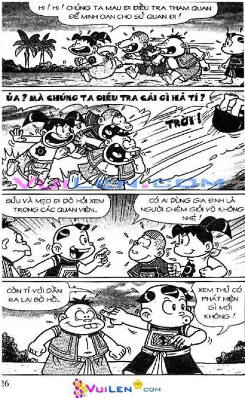 Đọc Truyện Thần Đồng Đất Việt Tập 150: Vở Rối Trên Không