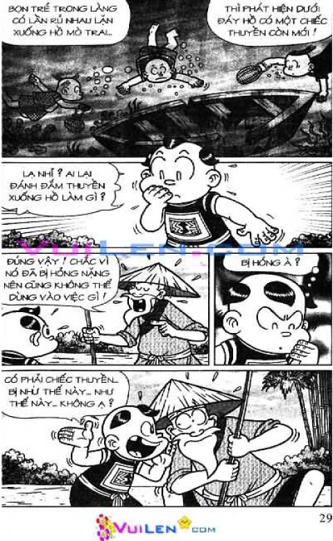 Đọc Truyện Thần Đồng Đất Việt Tập 150: Vở Rối Trên Không