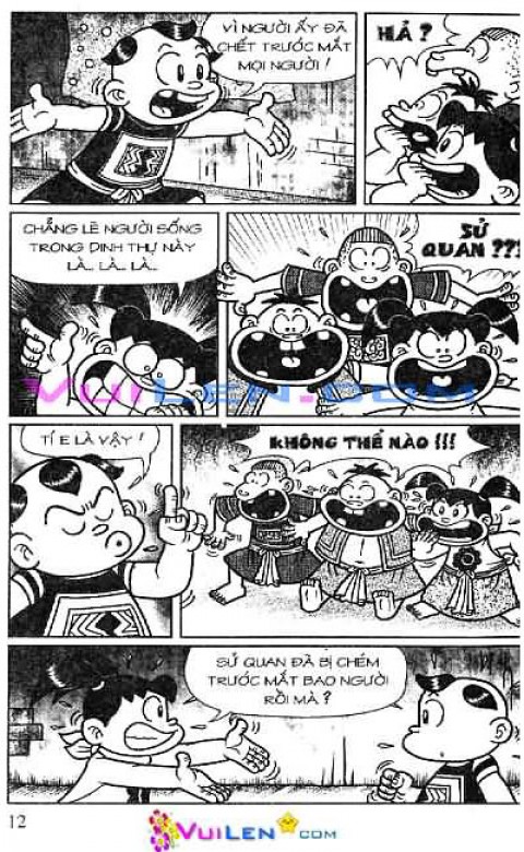 Đọc Truyện Thần Đồng Đất Việt Tập 150: Vở Rối Trên Không